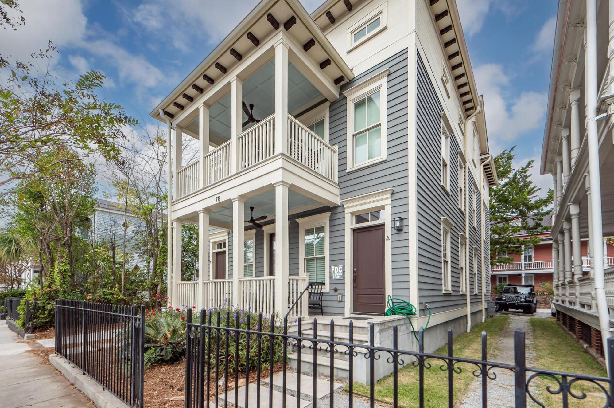 Private Porch With Parking - 2 Blocks To King Villa Charleston Exterior photo