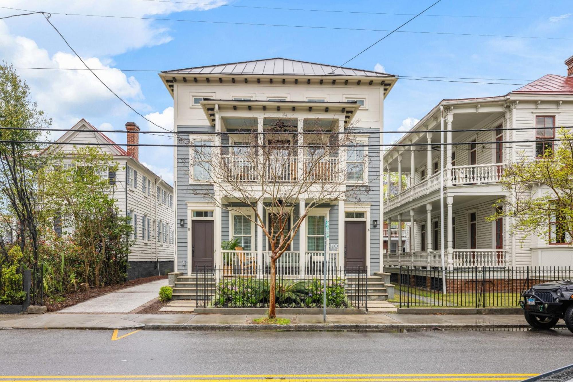 Private Porch With Parking - 2 Blocks To King Villa Charleston Exterior photo